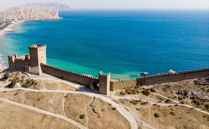 genoese fortress in sudak 01