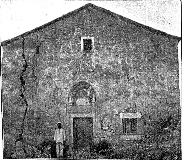 церковь дмитрия солунского трещена, 1909 год